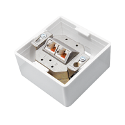 Cat 6 Netzwerkdose LAN Dose ,Unterputzdose, Aufputzdose, Datendose, RJ45,Wei&szlig;