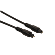 Valueline Digital-Audio-Kabel /Optisches Lichtleiterkabel Toslink 2,0m Schwarz