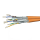 Duplex Cat 7 Netzwerkkabel Verlegekabel 1000 MHz S-FTP orange Halogenfrei,100 meter