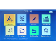 SUMMIT SCT 845 f&uuml;r DVB-S/S2, T/T2, C  und MPEG-2/4 Digitales Satfinder 4,3&quot; LCD-Farbdisplay