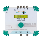 Polytron TSM 32 HD SAT-Konverter, 4 Eing&auml;nge umgesetzt in bis zu 32 Transponder
