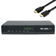 MK Digital HD 610 FULL HD Sat Receiver  Scart, HDMI, EPG...