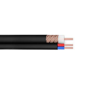 100m RG59 VOLL-KUPFER Koaxialkabel &Uuml;berwachungskamera Video Strom Kabel