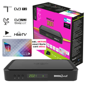 DigiQuest Q90 COMBO UHD 4K Receiver  DVB-S2+T2 Tuner...