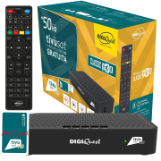 DIGIQuest Q30 Full HD Sat-Receiver mit Aktiver TIVUSAT Karte