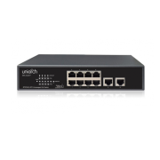 UNIARCH 8-Port Gigabit PoE Ethernet Desktop Switch, 2...