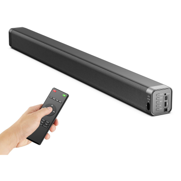 Thramono Stereo Soundbar, 80 W, Verbindung &uuml;ber Bluetooth, USB, TV Soundsystem