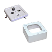 Rogetech Sat BK Enddose Antennendose 3-fach Aufputz +...
