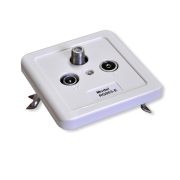 Rogetech Sat BK Enddose Antennendose 3-fach Aufputz +...