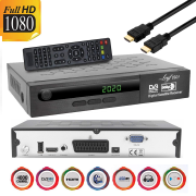 Leyf 0301 HD 1080p FULL HD Sat Receiver  Scart, HDMI, EPG...